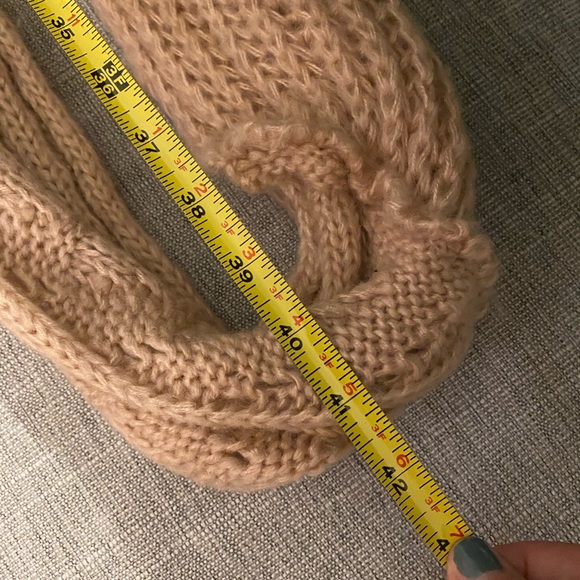 Aldo Long Infinity Scarf Mauve - Picture 4 of 5